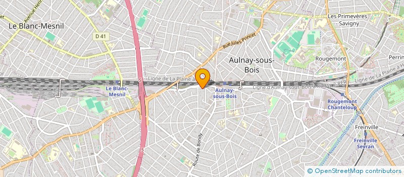 localisation de l'entreprise SCI TOMY à AULNAY-SOUS-BOIS
