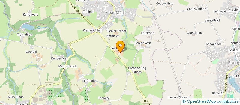 localisation de l'entreprise SCI TOMY  LANDEDA