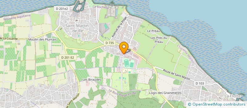 localisation de l'entreprise SCI TONALODA  SAINT-MARTIN-DE-RE