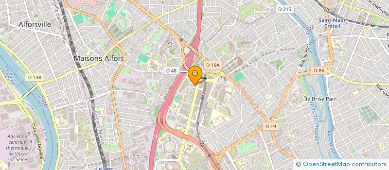 localisation de l'entreprise SCI TONG à CRETEIL