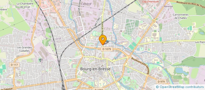 localisation de l'entreprise SCI TONIGAM à BOURG-EN-BRESSE