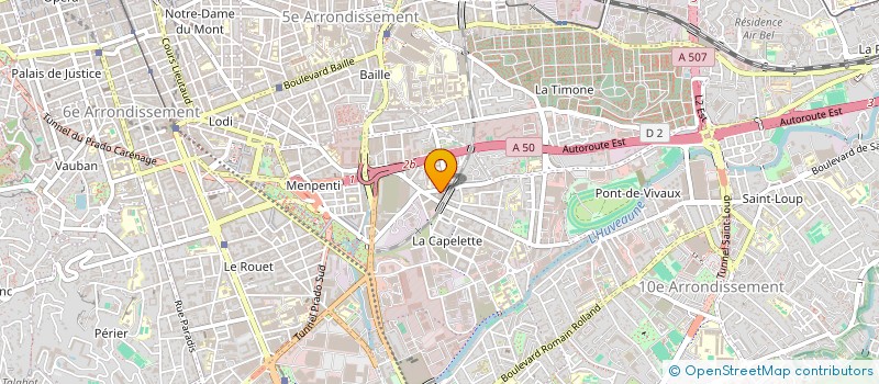 localisation de l'entreprise SCI TONINO 93 à MARSEILLE