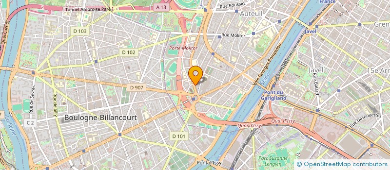localisation de l'entreprise SCI TONIO à PARIS