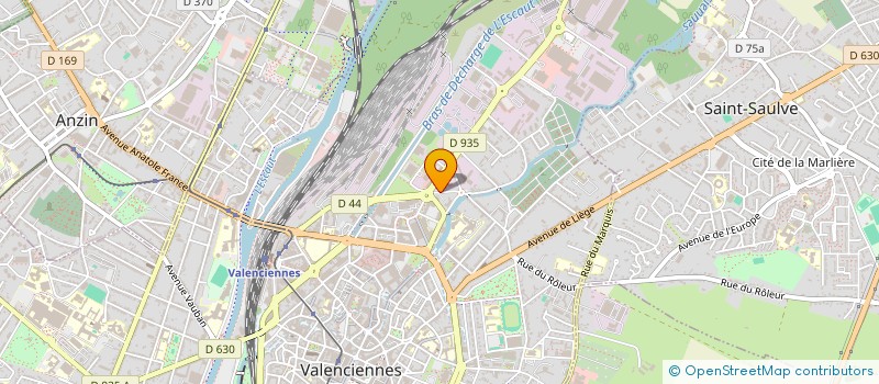 localisation de l'entreprise SCI TONKINOISE  VALENCIENNES