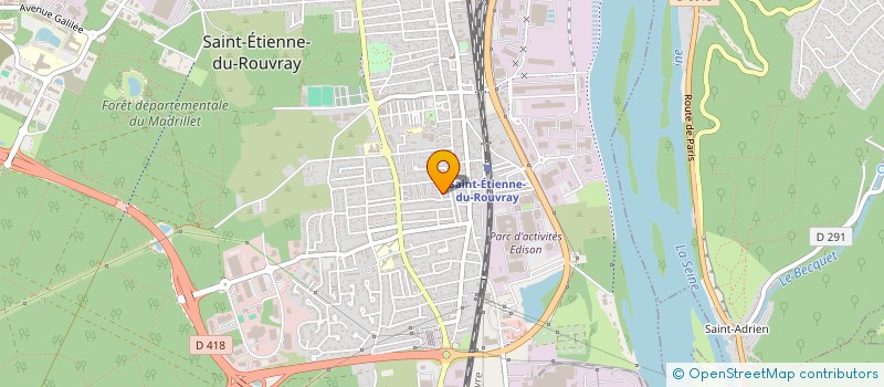 localisation de l'entreprise SCI TONLI FILOPON  SAINT-ETIENNE-DU-ROUVRAY