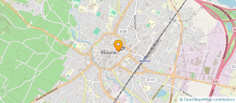 localisation de l'entreprise SCI TONNELIERS à BEAUNE
