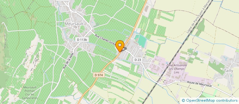 localisation de l'entreprise SCI TONNELIERS  MEURSAULT