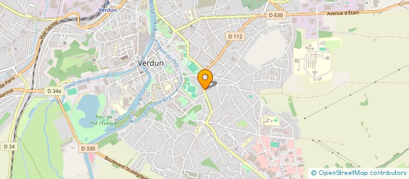 localisation de l'entreprise SCI TONNELLIER à VERDUN
