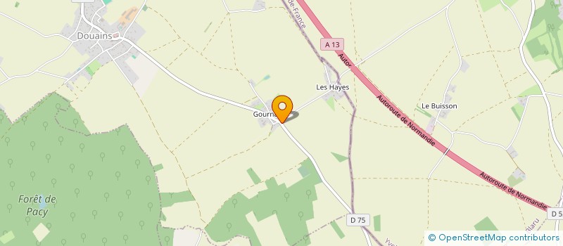 localisation de l'entreprise SCI TONNOIR  JOUY-SUR-EURE