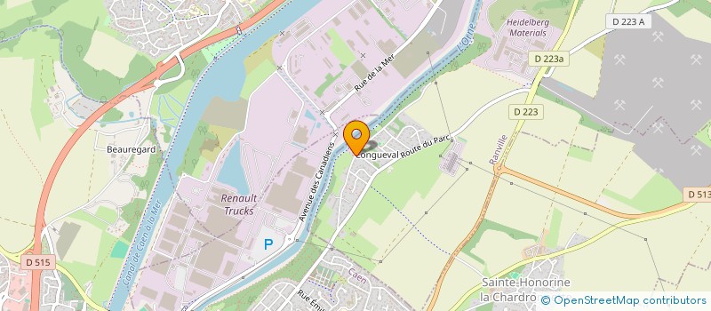 localisation de l'entreprise SCI TONTIVILLIERS à RANVILLE