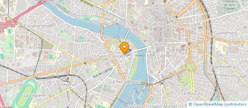 localisation de l'entreprise SCI TONY à TOULOUSE