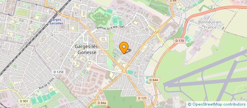 localisation de l'entreprise SCI TONY LD à GARGES-LES-GONESSE