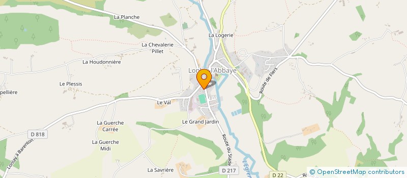localisation de l'entreprise SCI TONYC à LONLAY-L'ABBAYE
