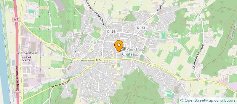 localisation de l'entreprise SCI TONYVERO  SAINT-PAUL-TROIS-CHATEAUX