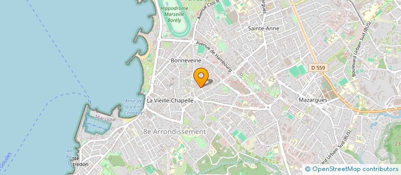localisation de l'entreprise SCI TOO à MARSEILLE