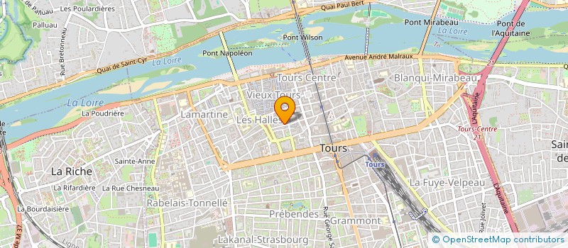 localisation de l'entreprise SCI TOON ART  TOURS