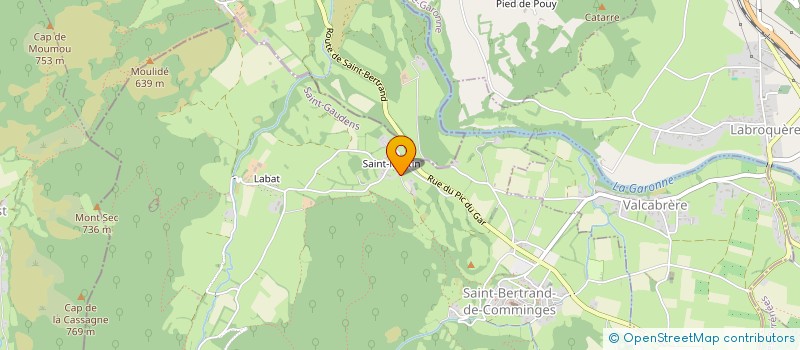 localisation de l'entreprise SCI TOON'S  BARBAZAN