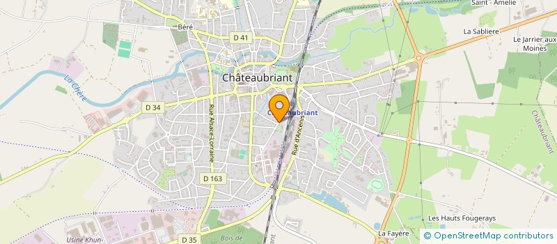 localisation de l'entreprise SCI TOP LINE  LOUISFERT