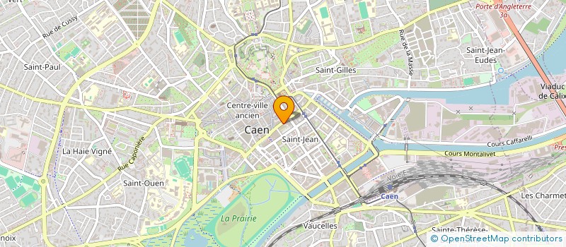 localisation de l'entreprise SCI TOP LOGIS à CAEN