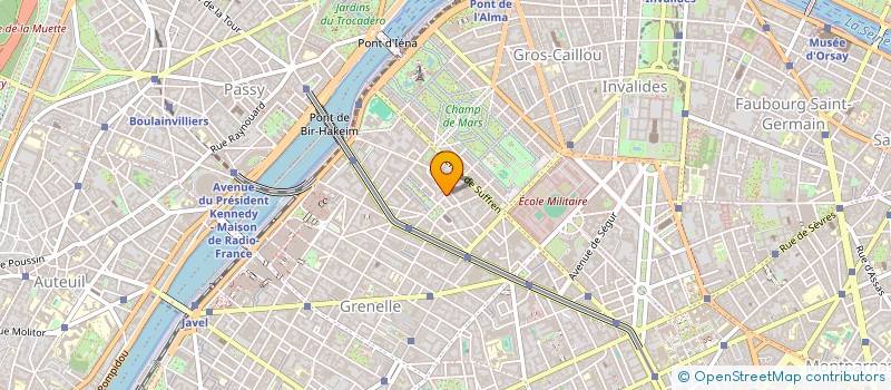 localisation de l'entreprise SCI TOPADI  PARIS