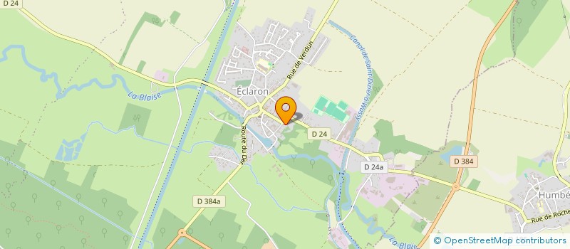 localisation de l'entreprise SCI TOPAZE à ECLARON-BRAUCOURT-SAINTE-LIVIERE