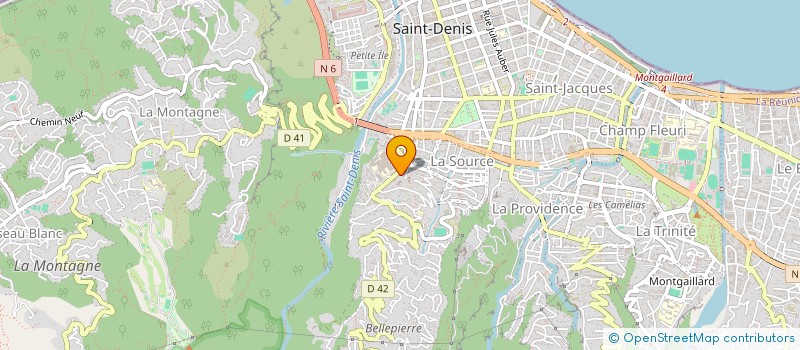localisation de l'entreprise SCI TOPAZE BELLEPIERRE à SAINT-DENIS