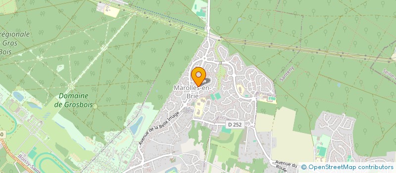 localisation de l'entreprise SCI TOPAZE RAPHAEL  MAROLLES-EN-BRIE