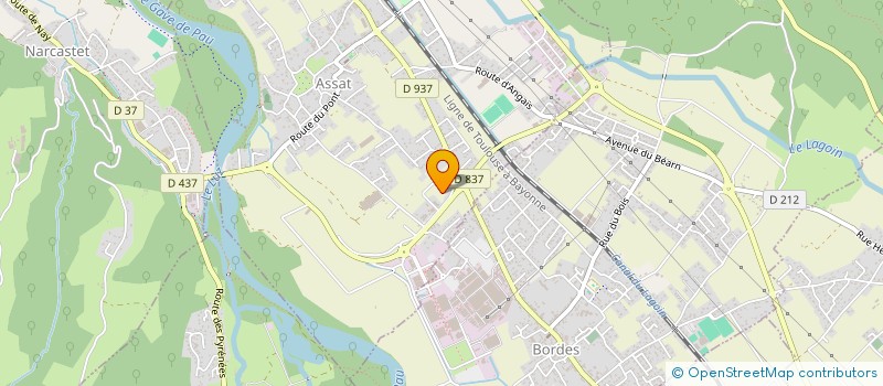 localisation de l'entreprise SCI TOPHENCE  ASSAT