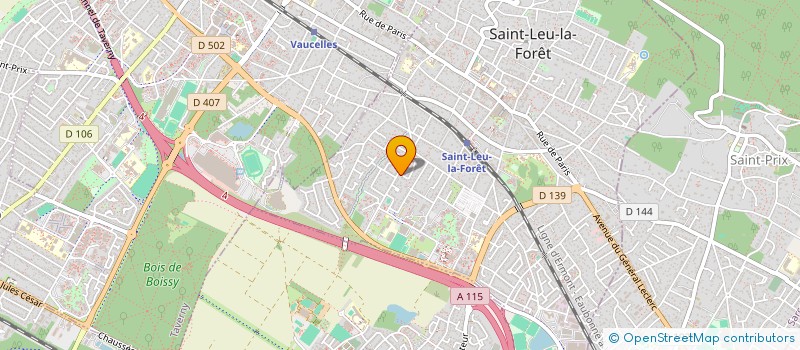 localisation de l'entreprise SCI TOPHILUM  SAINT-LEU-LA-FORET