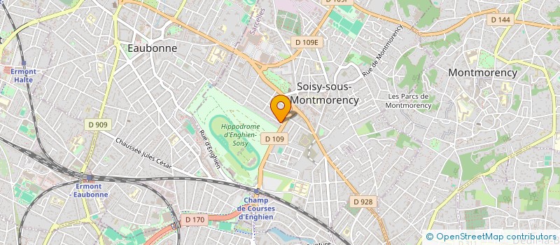 localisation de l'entreprise SCI TOPI  SOISY-SOUS-MONTMORENCY