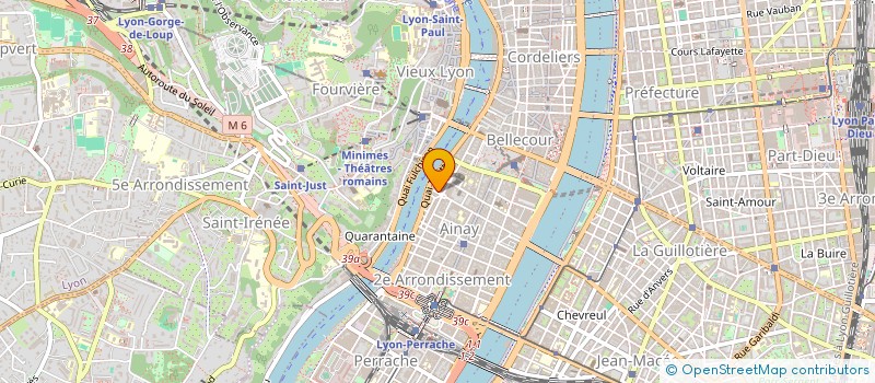 localisation de l'entreprise SCI TOPIQUE 17  LYON