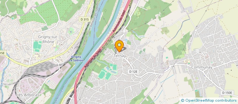 localisation de l'entreprise SCI TOPO  SAINT-SYMPHORIEN-D'OZON