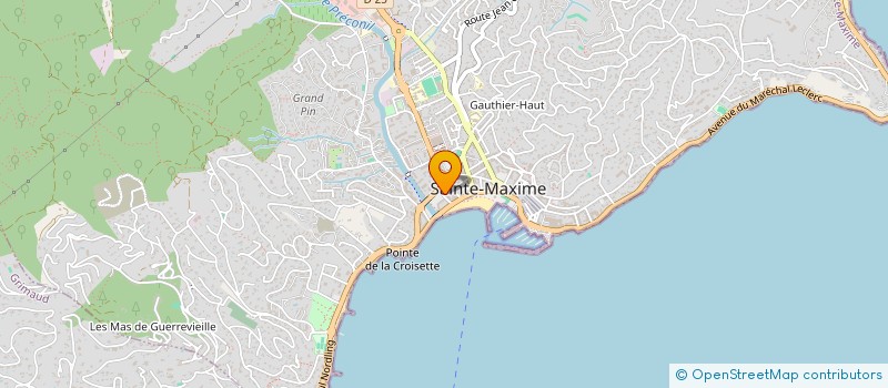 localisation de l'entreprise SCI TOPOLINO à SAINTE-MAXIME