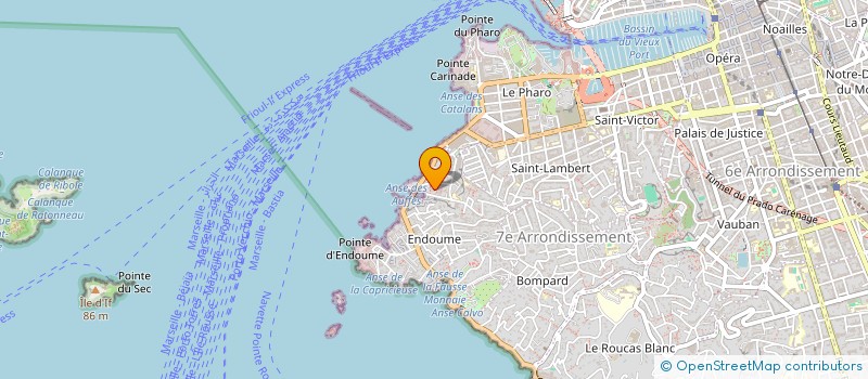 localisation de l'entreprise SCI TOPYLOO à MARSEILLE