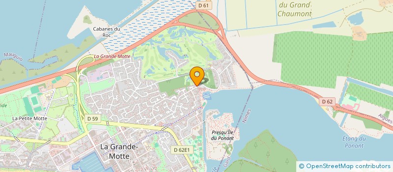 localisation de l'entreprise SCI TORA  LA GRANDE-MOTTE