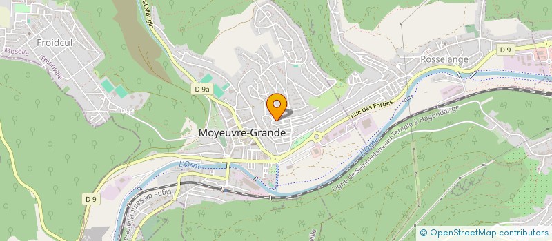 localisation de l'entreprise SCI TORCASO  MOYEUVRE-GRANDE