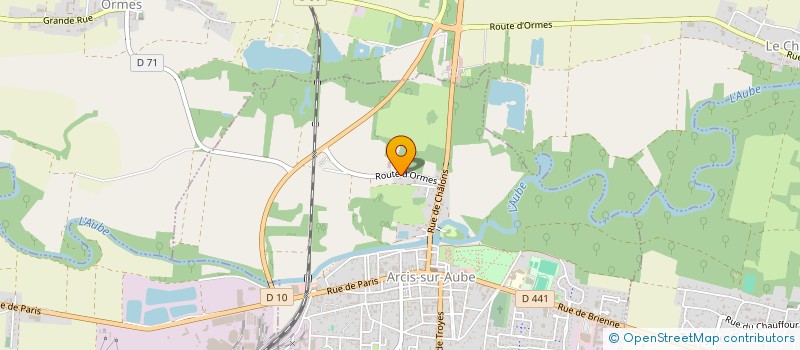 localisation de l'entreprise SCI TORCERONNE  ARCIS-SUR-AUBE