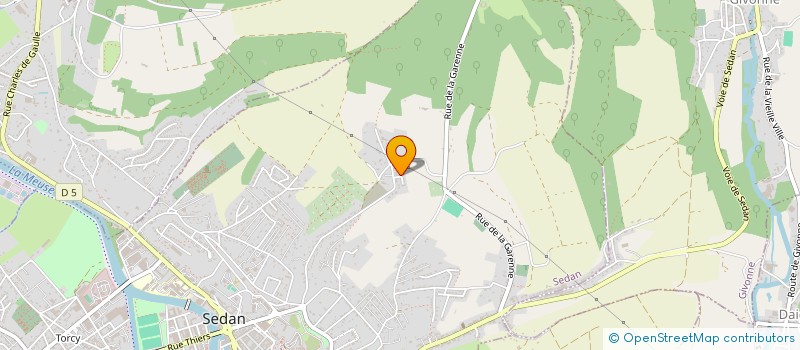 localisation de l'entreprise SCI TORCY  SEDAN