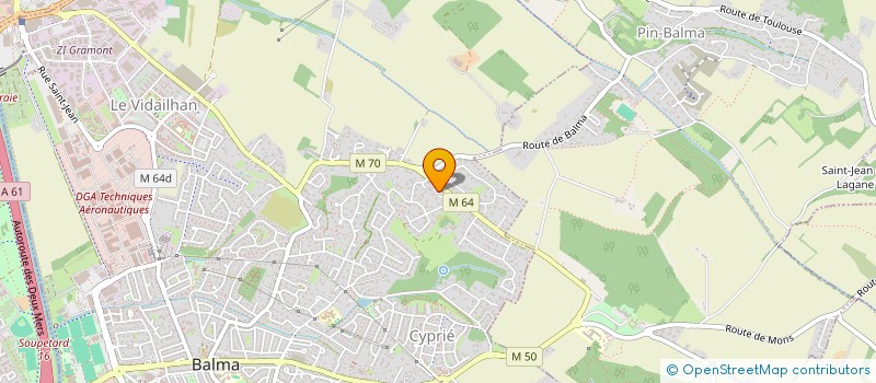 localisation de l'entreprise SCI TOREC à BALMA