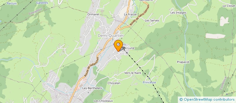 localisation de l'entreprise SCI TORELLI  DEMI-QUARTIER