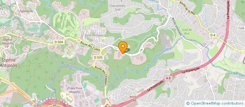 localisation de l'entreprise SCI TORELLI  BIOT