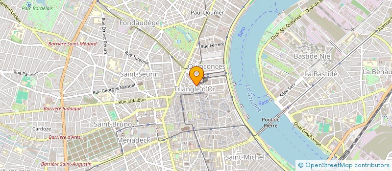 localisation de l'entreprise SCI TORERO  MERIGNAC