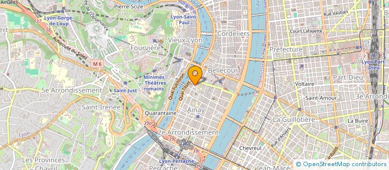 localisation de l'entreprise SCI TORII  LYON