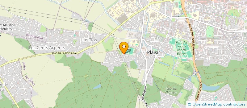 localisation de l'entreprise SCI TORIMO  PLAISIR