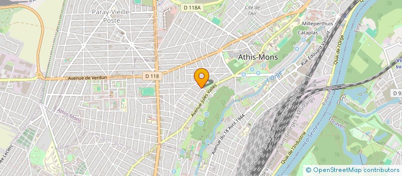 localisation de l'entreprise SCI TORINA à ATHIS-MONS