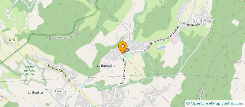 localisation de l'entreprise SCI TORINESI  SAINT-ETIENNE-DE-CROSSEY