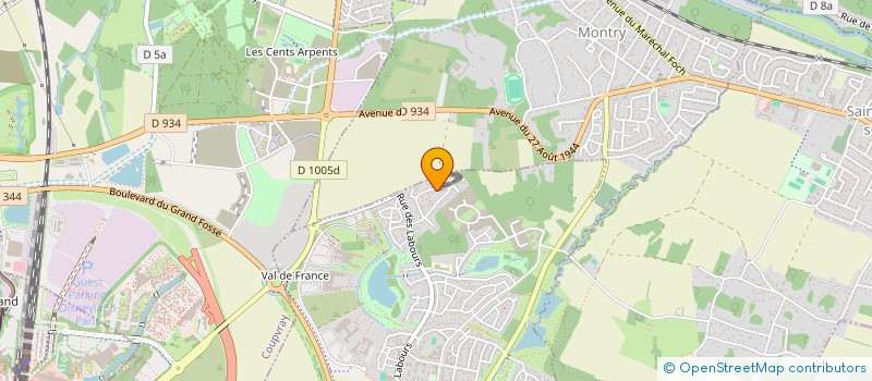 localisation de l'entreprise SCI TORION  MAGNY-LE-HONGRE