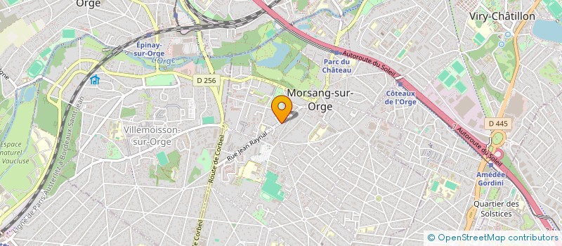 localisation de l'entreprise SCI TORMO à MORSANG-SUR-ORGE