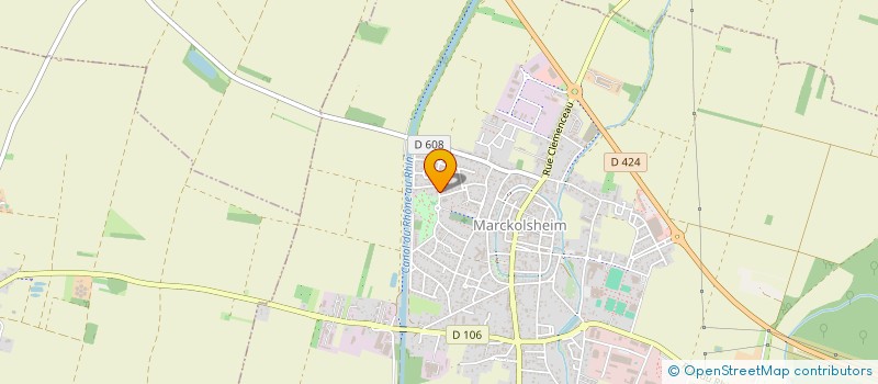 localisation de l'entreprise SCI TORNAGAU  MARCKOLSHEIM