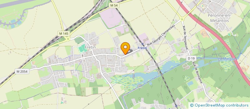 localisation de l'entreprise SCI TORONTO à FRETIN